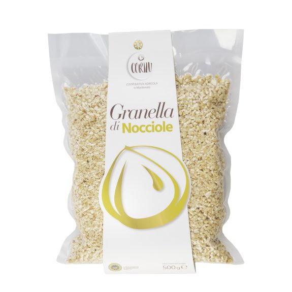 Granella di Nocciole 500 gr Fronte Quadrato Sfondo scaled