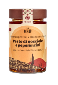 Pesto di Nocciole e Peperoncini Messicani 185 gr