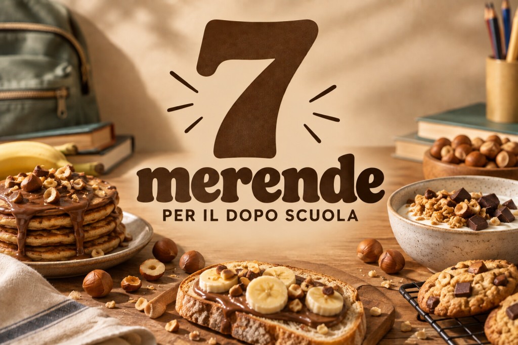 Rientro a scuola: 7 merende con le nocciole facili e golose 1 merende con le nocciole